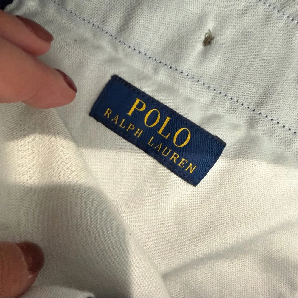 Polo Ralph Lauren Men's Navy Active Performance Pant 36 x 32 Gold Casual Preppy‎